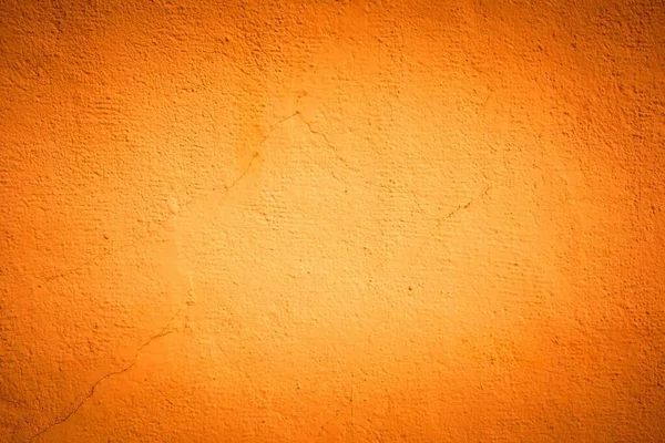 Oude Oranje Muur Vlekken Scheuren Vlekken Geschilderde Betonnen Muur Abstracte — Stockfoto