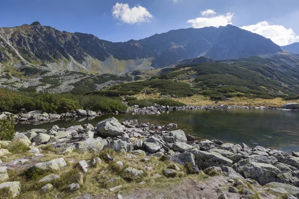 Verão em 5 lagos vale em High Tatra Mountains — Fotografia de Stock