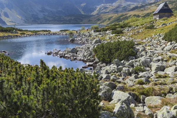 Verão em 5 lagos vale em High Tatra Mountains — Fotografia de Stock