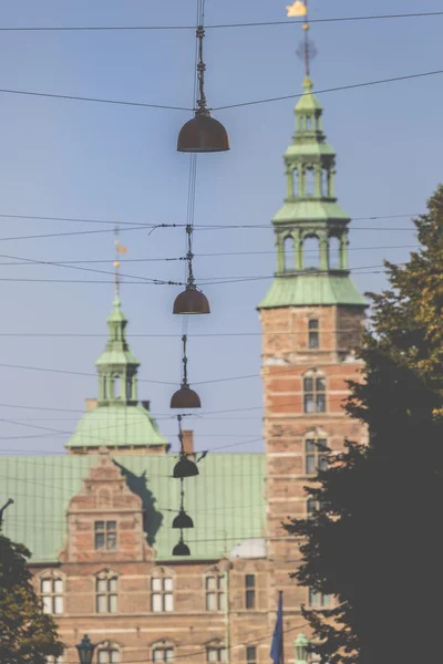 Traditionelle Architektur in Kopenhagen, Dänemark — Stockfoto