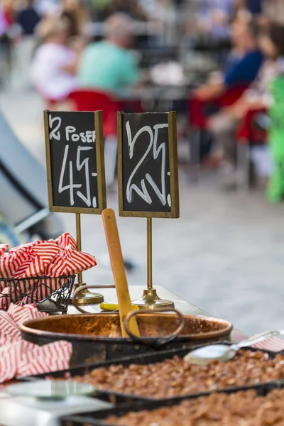 Comida tradicional danesa de la calle —  Fotos de Stock