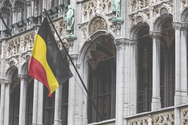 БРЮССЕЛЬ - 12 ЯНВАРЯ: Grand Place in Brussels Belgium on Januar — стоковое фото