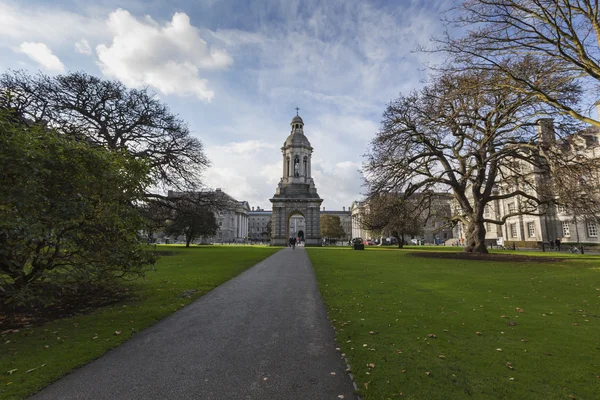 DUBLIN -JANUARY 12: Trinity College on January 12, 2015, Dublin. — Stock Photo, Image