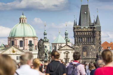 Prag, Prag, Çek Cumhuriyeti 19 Eylül: Charles Köprüsü t