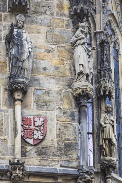 Detail der Prager astronomischen Uhr (Orloj) in der Altstadt — Stockfoto