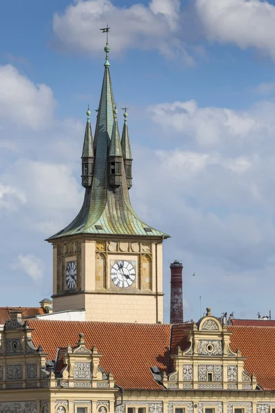 Veduta della Chiesa di Tyn a Praga — Foto Stock