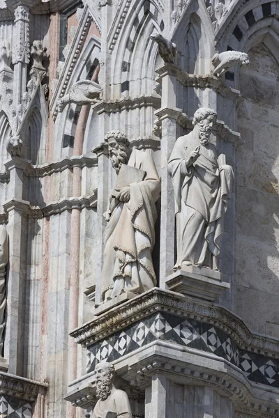 Catedral de Siena, dedicada à Assunção da Virgem Santíssima — Fotografia de Stock