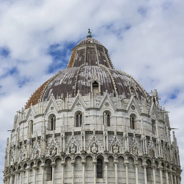 Görünümü Bazilika, Piazza dei miracoli, Pis ve Leaning tower — Stok fotoğraf
