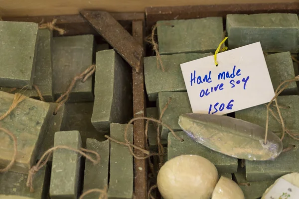 Traditional pure olive oil soap from greece