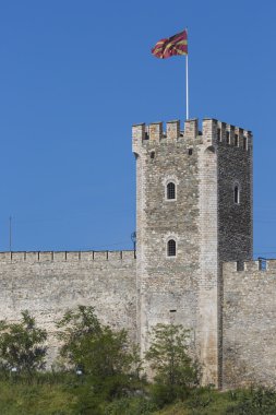 Skopje, Makedonya - 15 Nisan: Kale kale tarihi bir fortre olduğunu