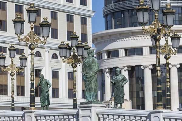 SKOPJE, MACÉDOINE, 16 AVRIL 2016 : Musée archéologique de la masse — Photo