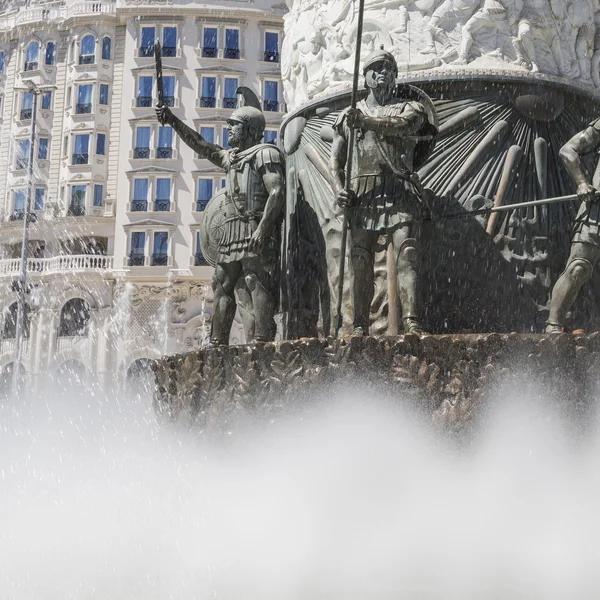 Skopje, Makedonien - 14 April, 2016:Statue Alexander stort — Stockfoto