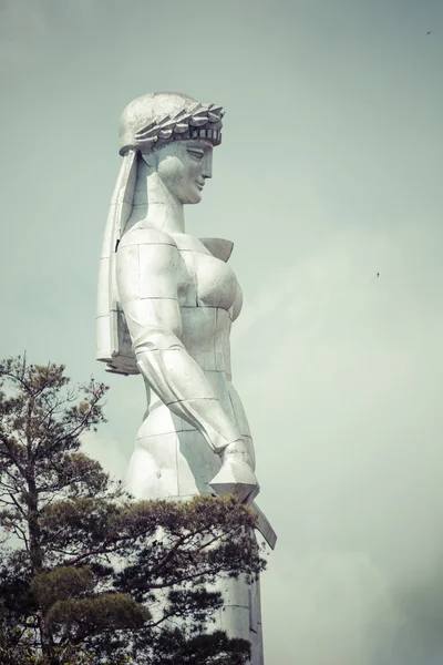 TBILISI, GEORGIA - 07 DE MAYO: Famosa estatua de la Madre Georgia en Tiflis —  Fotos de Stock