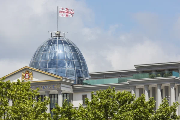 Tiflis, Georgien - 07. Mai: das Hauptbüro des Präsidenten am — Stockfoto