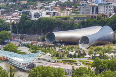 TBILISI, GEORGIA - MAY 07, 2016: Theater of Music and Drama, Exh