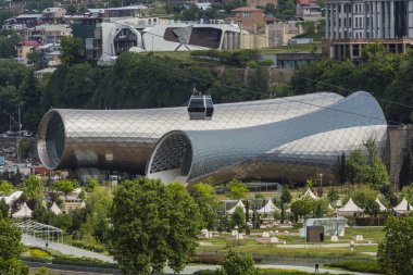TBILISI, GEORGIA - MAY 07, 2016: Theater of Music and Drama, Exh