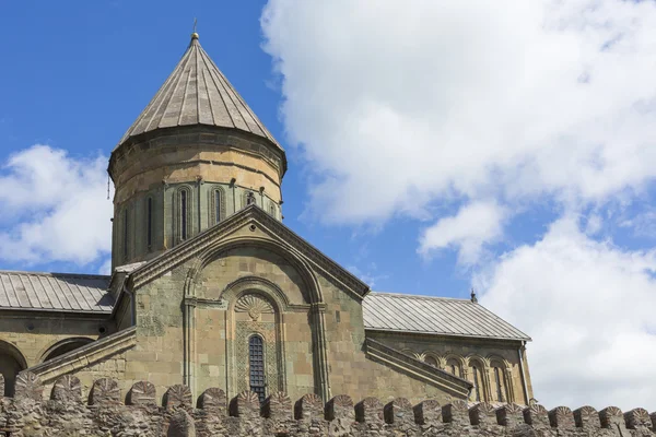 Förhärligande kyrka. Samtavro kloster. Mtskheta, Georgien — Stockfoto