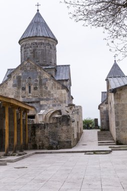 13. yüzyıl Ermenistan'daki Haghartsin Manastırı.Antik Mon