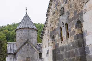 13. yüzyıl Ermenistan'daki Haghartsin Manastırı.Antik Mon