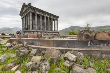 Garni, Ermenistan - 02,2016 olabilir: Antik Garni pagan Tapınağı, h