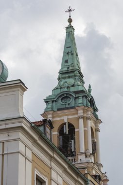 Torun, Polonya - 18 Mayıs 2016: Geleneksel mimarisinde ünlü