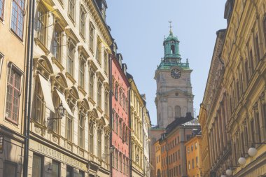 Gamla Stan, o en eski kilisede Aziz Nikolaos Kilisesi olduğunu