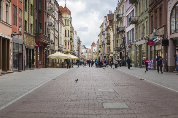 TORUN, POLOGNE - 18 MAI 2016 : L'architecture traditionnelle dans la célèbre — Photo