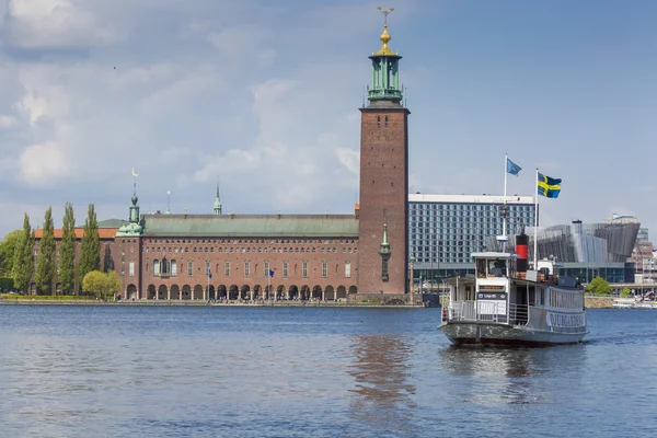 Stockholm, Sverige - 21 maj 2016: Stockholm vattentransport. — Stockfoto