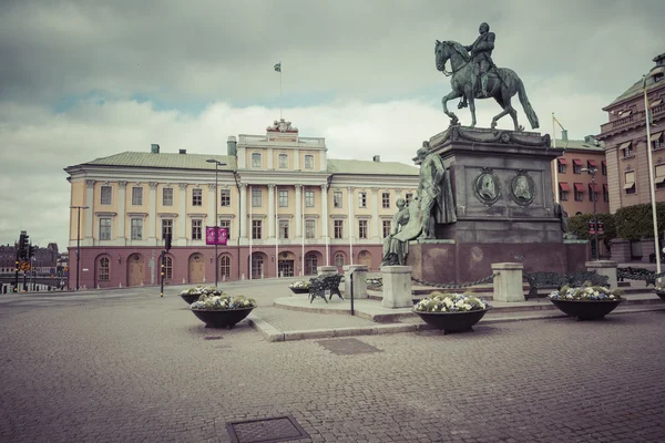 Стокгольм - 21 травня 2016: Історичний пам'ятник в Stockho — стокове фото