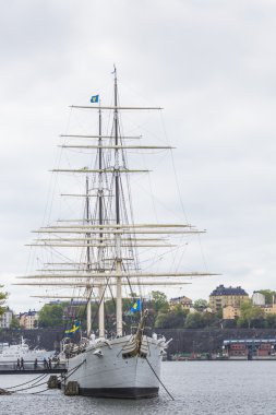 Stockholm İsveç 21 Mayıs 2016: gemi af Chapman Stokholm s