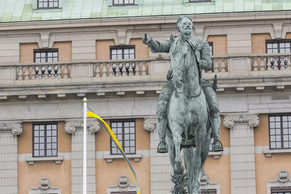 Stockholm, Švédsko - 21 května 2016: Historická památka v Stockho — Stock fotografie
