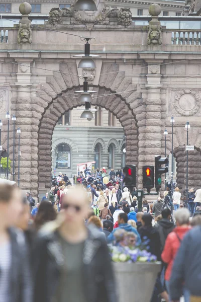 STOCKHOLM SWEDEN 21 May 2016. Stockholm, Sweden. Riksdag (parlia — Stock Photo, Image