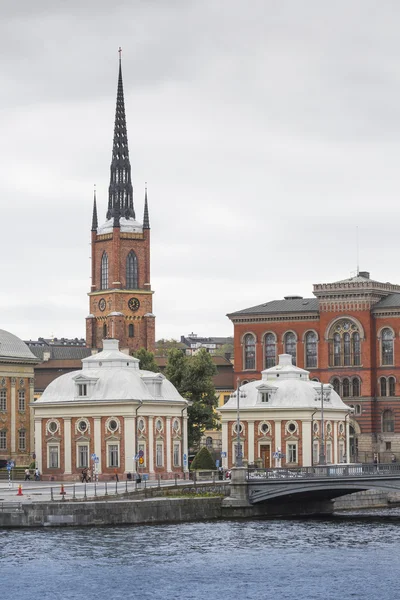 Stockholm - schweden - 21. mai 2016.malerisches panorama der alten schleppe — Stockfoto