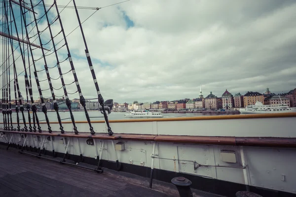 ESTOCOLMO SUECIA 21 de mayo de 2016: El barco de Chapman en Estocolmo S —  Fotos de Stock