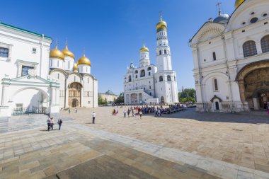  Moskova - Haziran 04: Ivan büyük çan kulesi, Moskova Kremlin, Ru