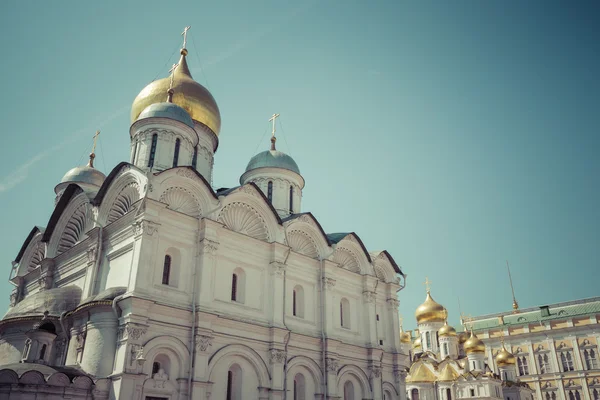 Cattedrale dell'Assunzione di Mosca Cremlino, Russia . — Foto Stock