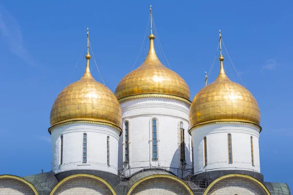 Cattedrale dell'Assunzione di Mosca Cremlino, Russia . — Foto Stock