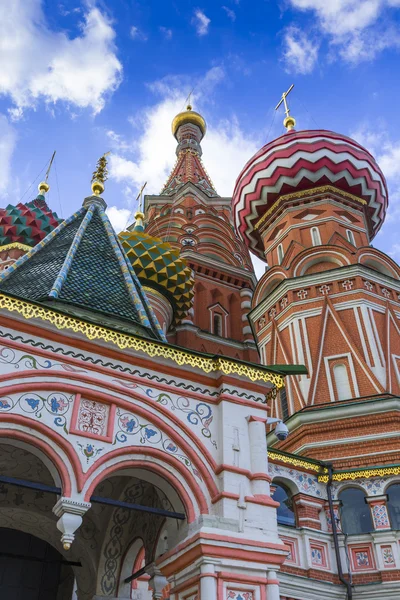 St Basils καθεδρικός ναός στην Κόκκινη Πλατεία στη Μόσχα — Φωτογραφία Αρχείου