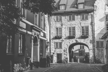 Eski şehir Riga, Letonya 'daki İsveç Kapısı