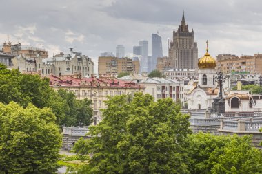 Moscow - 04 Haziran 2016: Moskova-city (Moskova uluslararası Busine