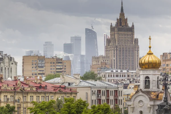 Moscow - 04 Haziran 2016: Moskova-city (Moskova uluslararası Busine