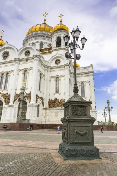 Μόσχα - 04 Ιουνίου 2016: στον καθεδρικό ναό του Χριστού Σωτήρος στη Mosco — Φωτογραφία Αρχείου