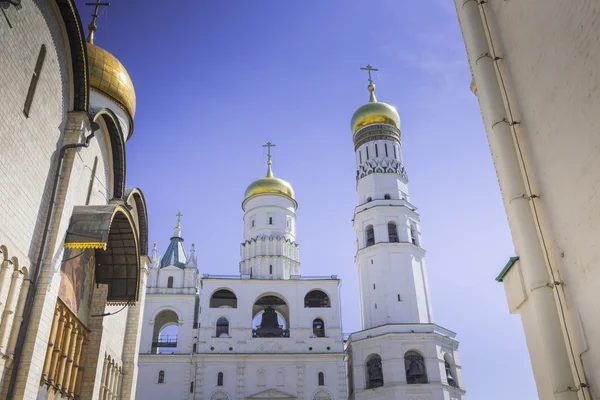 Ivan de grote klokkentoren, kathedraal vierkante kremlin van Moskou — Stockfoto