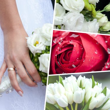 Kolaj düğün zaman sansasyonel