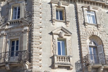  Valletta - Malta - 13 Nisan 2016: Geleneksel Malta mimar