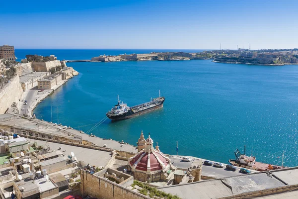 Valletta - Málta - április 13, 2016: Hagyományos máltai építész — Stock Fotó