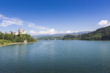 Niedzica, Polonya - 21 Haziran: Ortaçağ Kalesi Niedzica, Polonya 