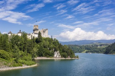 Niedzica, Polonya - 21 Haziran: Ortaçağ Kalesi Niedzica, Polonya 