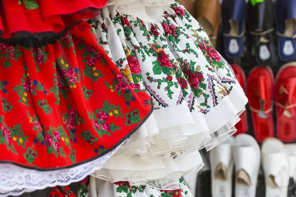 Vestiti tradizionali a Zakopane, Polonia . — Foto Stock