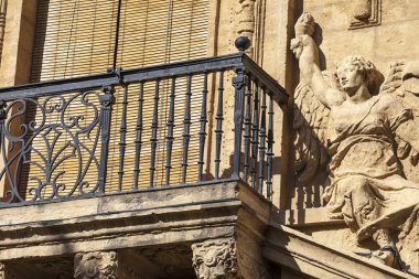 Cordoba - İspanya - 10 Haziran 2016: geleneksel architetcture co